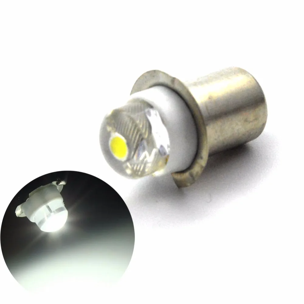 

10pcs P13.5S PR2 MagLite LED upgrade bulb Torch flashlight C/D Cell 3Volt DC AC4.5V AC6V Warm/Pure White