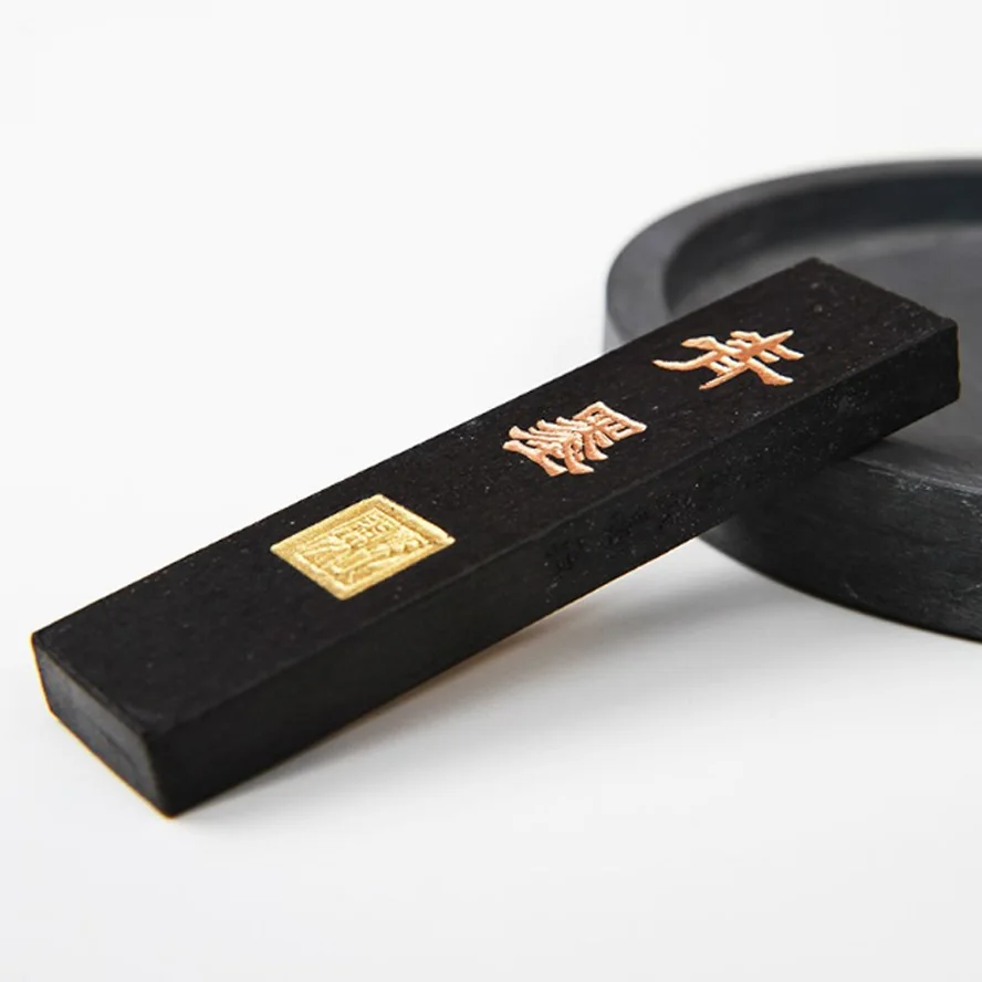1Piece Chinese Traditional Calligraphy Pine-soot Ink Stick For Writing Brush Painting Calligraphy Sticks Solid Ink Stick