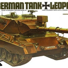 RealTS модель Tamiya 35112 1/35 Западный немецкий танк Леопард A4 пластиковая модель комплект