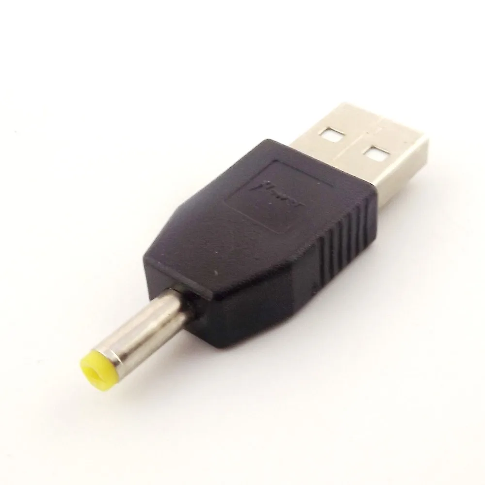 10 шт. USB 2 0 Тип A штекер DC 4 0x1 7 мм разъем адаптера питания 5 в постоянного тока|male