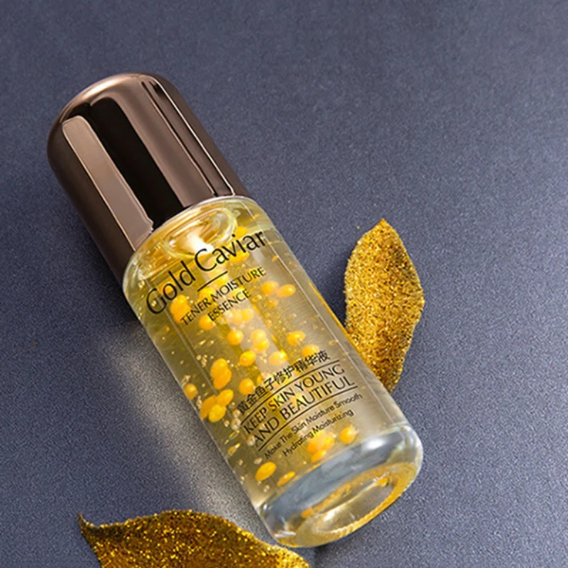 Gold Caviar Repair Facial Serum Ceramide Lasting Moisturizing Repair Caviar Essence Nourishing Skin Care