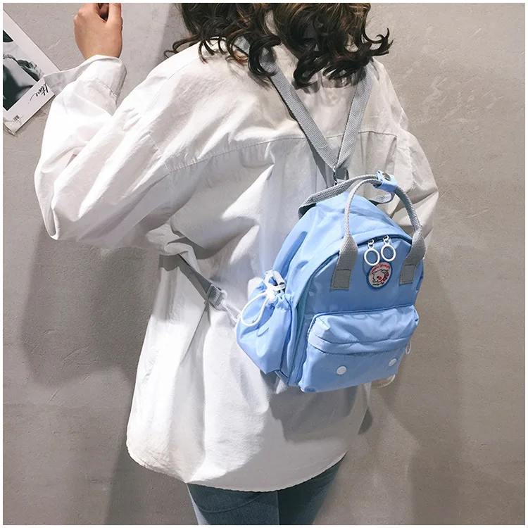 Дизайнерский Модный женский рюкзак из ткани Оксфорд, водонепроницаемый мини-рюкзак на плечо, подходит для девочек-подростков, милый