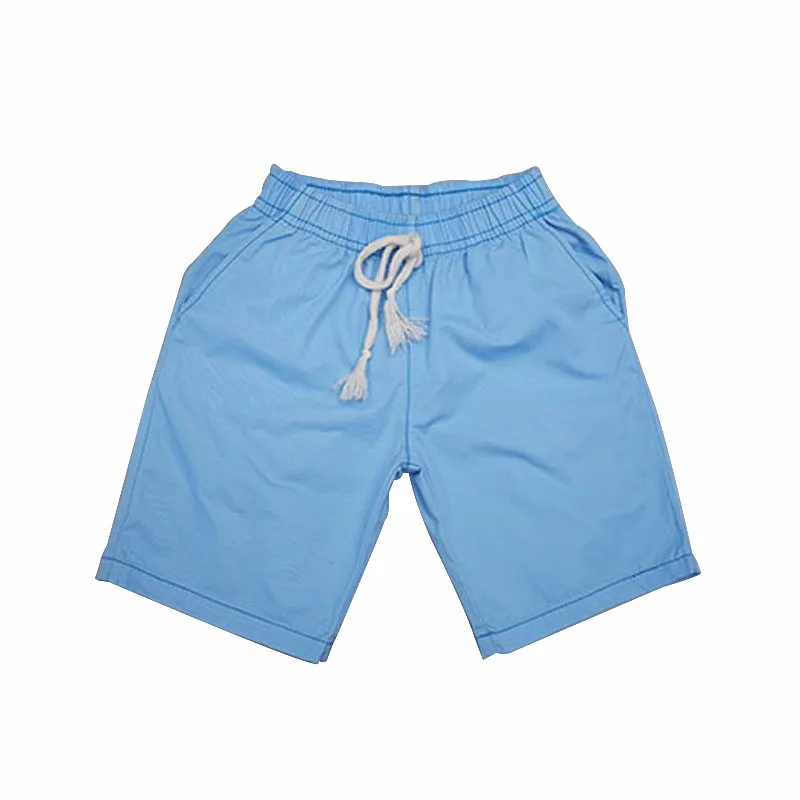 

2018 Solid Colors Kids Trousers Casual Loose Mid Children Pants Five Sub 3-14Y Boys Shorts KP-1813