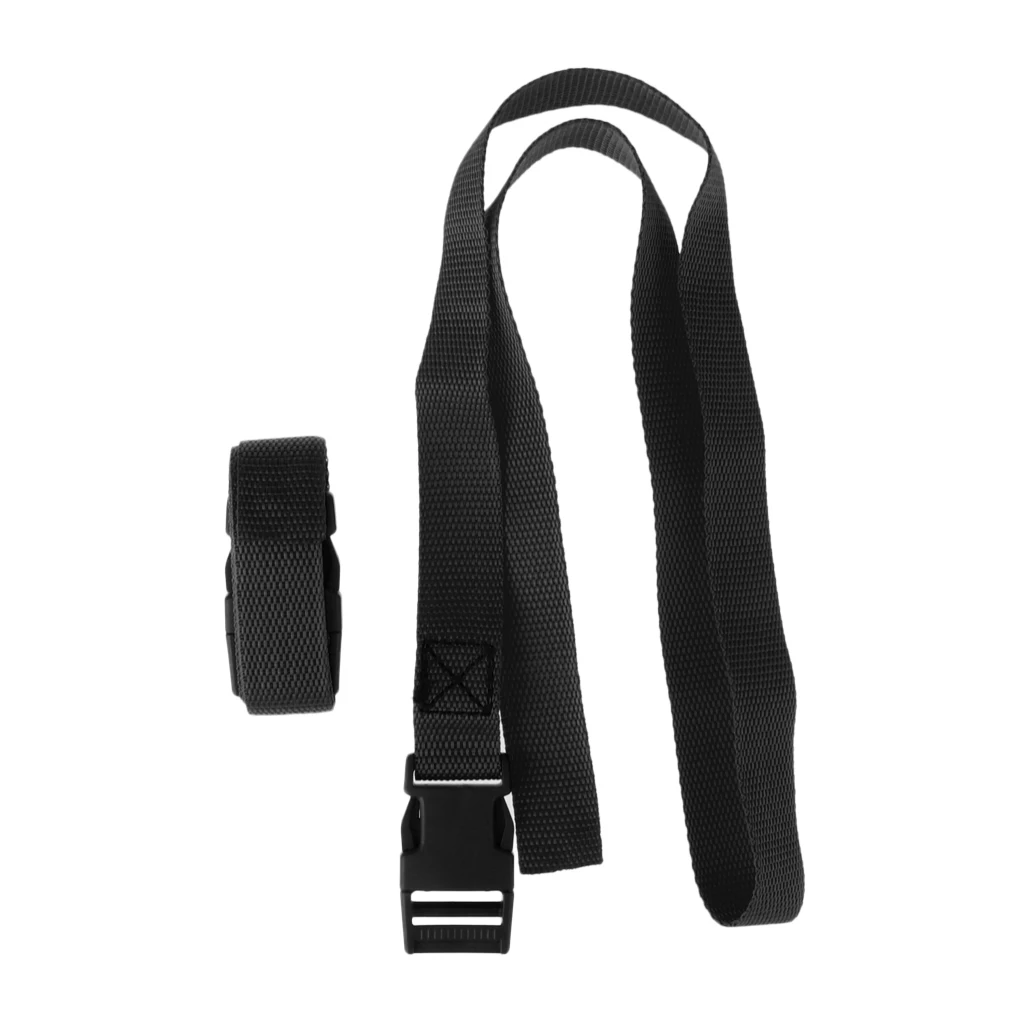 2pcs 1 meter 25mm Golf Trolley Webbing Straps/Luggage Tie down Straps with Quick Release Buckle