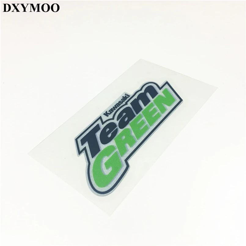 

Car Stickers Motorcycle Helmet Auto Exterior Accessory Decals for Kawasaki Team Green ZR-10R 9R 12R Z1000
