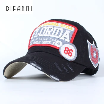 

Difanni fashion cotton Baseball Cap Women Snapback Hats For Men Bone Casquette Hip hop Brand Casual Gorras Adjustable Hat Caps
