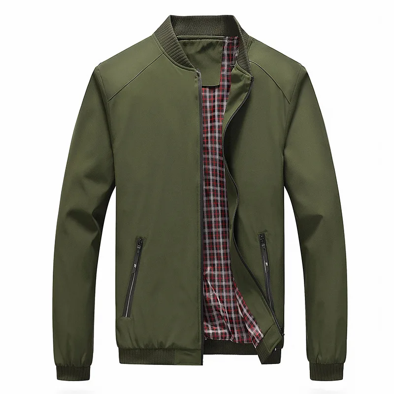 

Casual Men's Jackets Stand Collar Baseball Jacket Man Plus Size M-5XL Outwear Coats Spring Autumn Men Japanese Jacket,ZA225