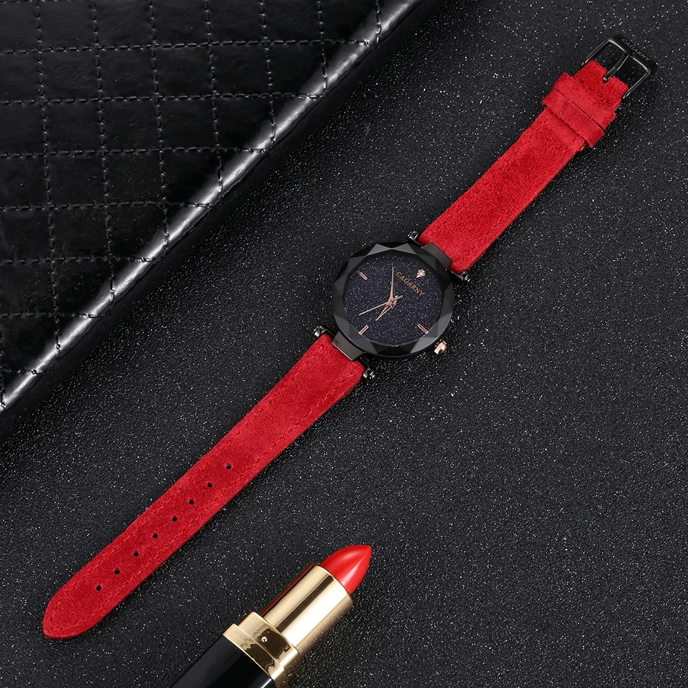 cagarny 2018 Leather Women Watches Ladies Luxury Brand Famous Wrist Watch Fashion Dress Female Clock Relogio Feminino Montre Femme (3)