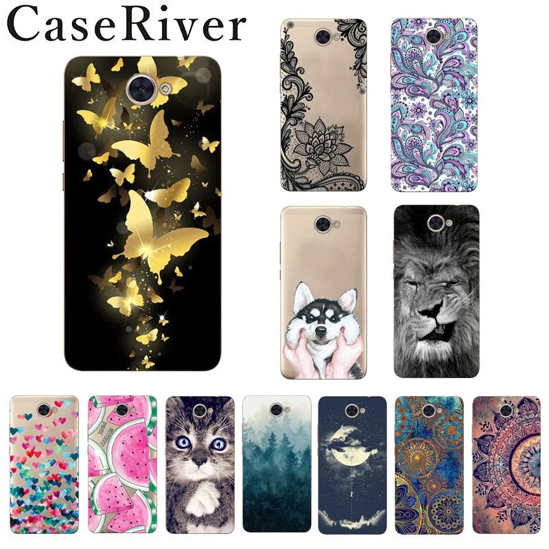 

For Capas Huawei Y7 2017 Case Cover 5.5 inch Silicone Soft TPU Back Covers Coque For Huawei Y7 Y 7 Fudas Bag Cases