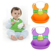 Baby bibs waterproof Lunch Bibs Boys Girls Infants silicone feeding baby saliva towel cartoon waterproof aprons