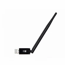 100 шт./лот 150 Мбит/с беспроводной Mini-USB WiFi адаптер сетевой адаптер беспроводной локальной сети 5DB антенна для WindowsXP/7 8 10/Vista/Linux