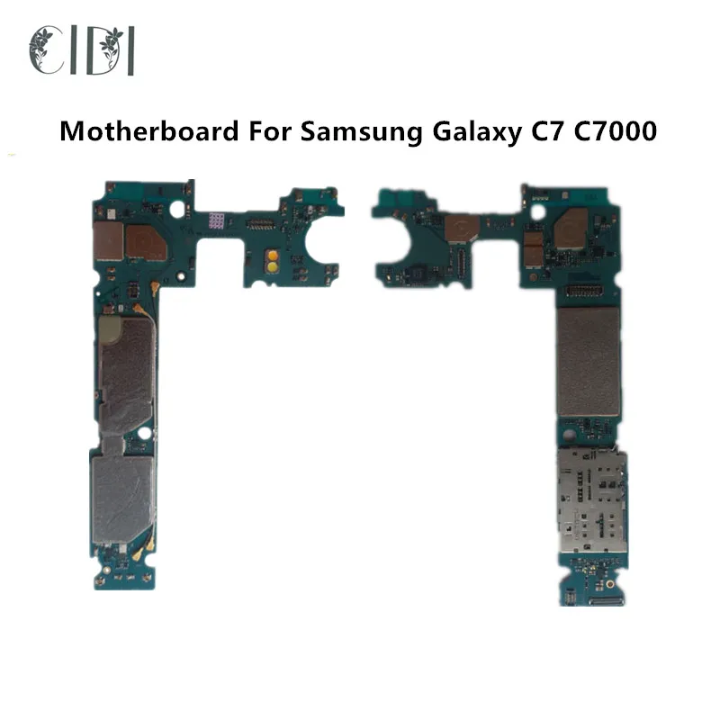 

CIDI Full Working Original Unlocked For Samsung Galaxy C7 C7000 32GB Motherboard Logic Circuit Board Plate