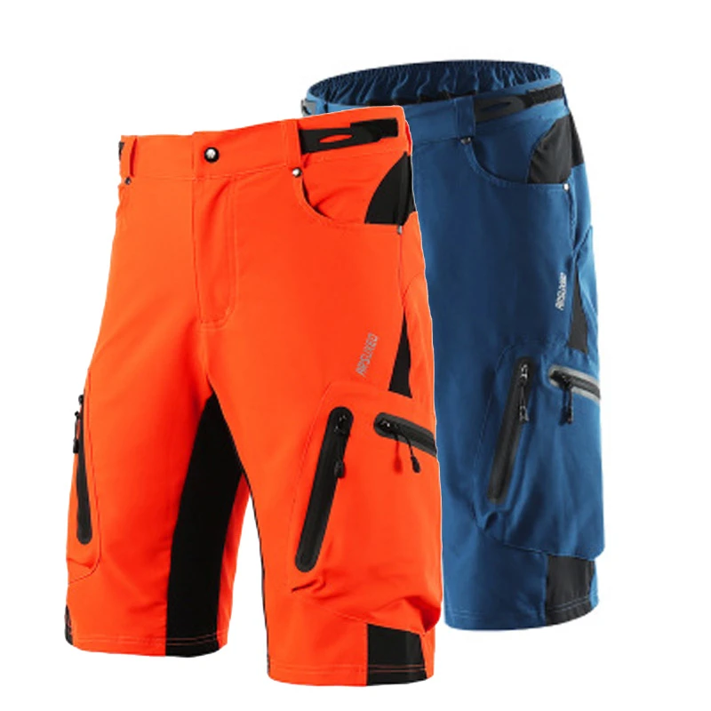 Pantalones cortos para ciclismo de montaña para hombre, transpirables, resistentes, para al aire libre|Pantalones cortos de ciclismo| -
