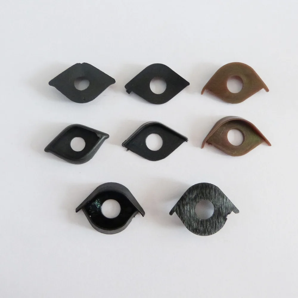 

16mm plastic toy eyelid fit for 16mm toy eyes safety eyes for doll findings--style option