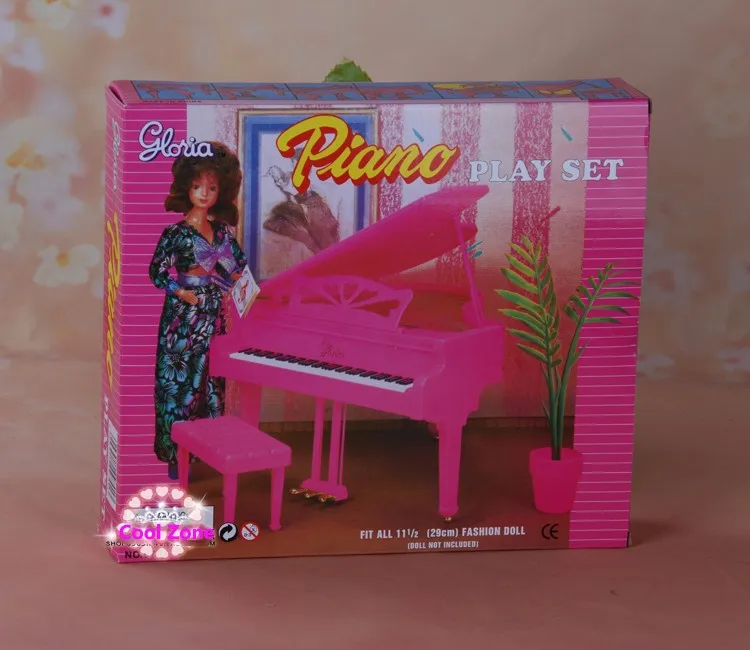 Миниатюрная мебель пианино для куклы Барби дом ролевые игры игрушки для девочек