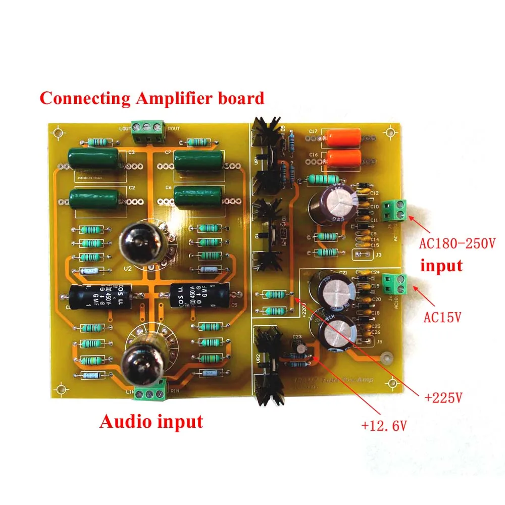 12AU7 ECC82 Hi Fi детали для планшетов готовая плата комплект самостоятельной сборки
