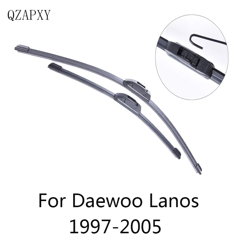 QZAPXY стеклоочистители для Daewoo Lanos 1997 1998 1999 2000 2001 2002 2003 2004 2005 автомобильные