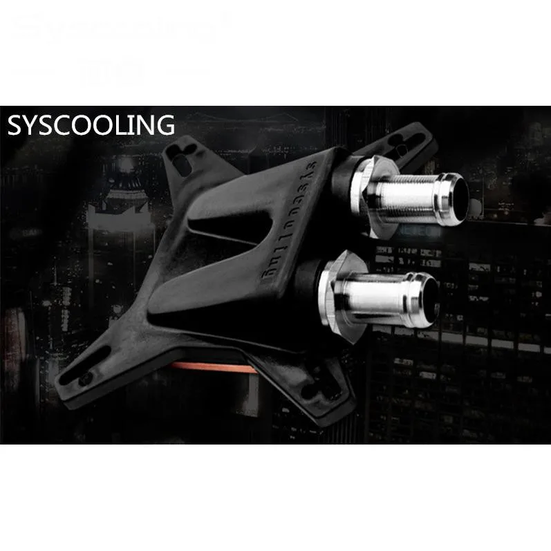 

Syscooling SC-VG33 GPU water cooling block VGA NVIDIA ATI copper GPU block adjustable sizes for liquid cooling system