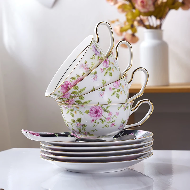 Avançado Bone China Jogo De Chá, Xícara De Chá De Porcelana, Pote De  Cerâmica, Estilo Marrocos, Caneca De Café, Café Teaset, Teaware - AliExpress