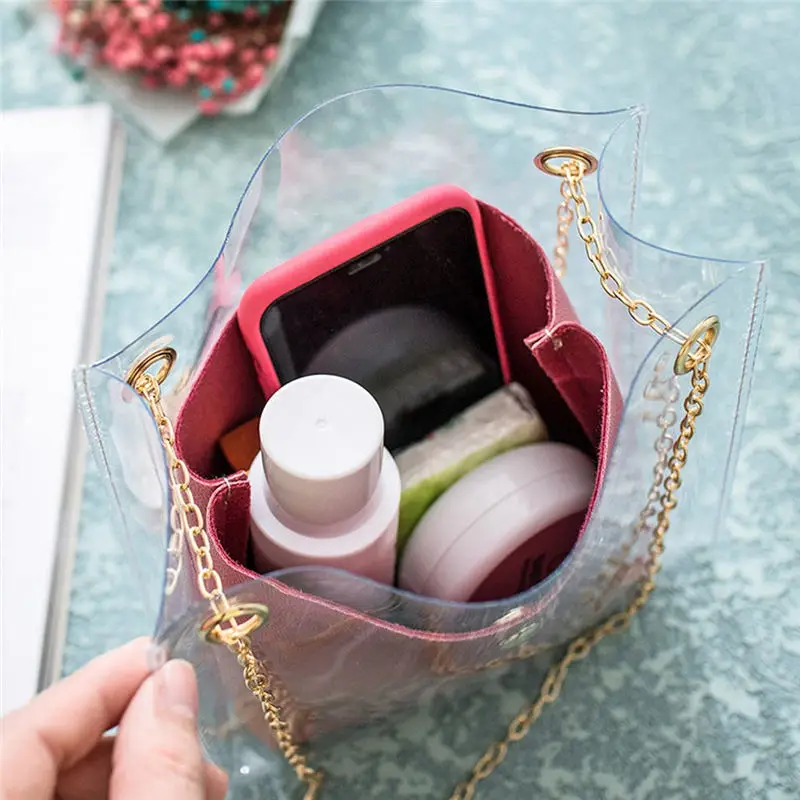 Jelly Ribbons Female Shoulder Bag crossbody Bags for Women 2019 Messenger Bags women's bag bolsa feminina sac a main 40MA2722