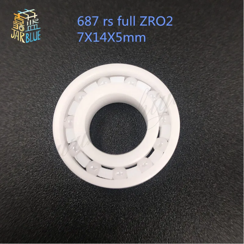 New 1pc 6901 12x24x6mm Full Ceramic Bearing ZrO2 Ball Bearing Zirconia Oxide