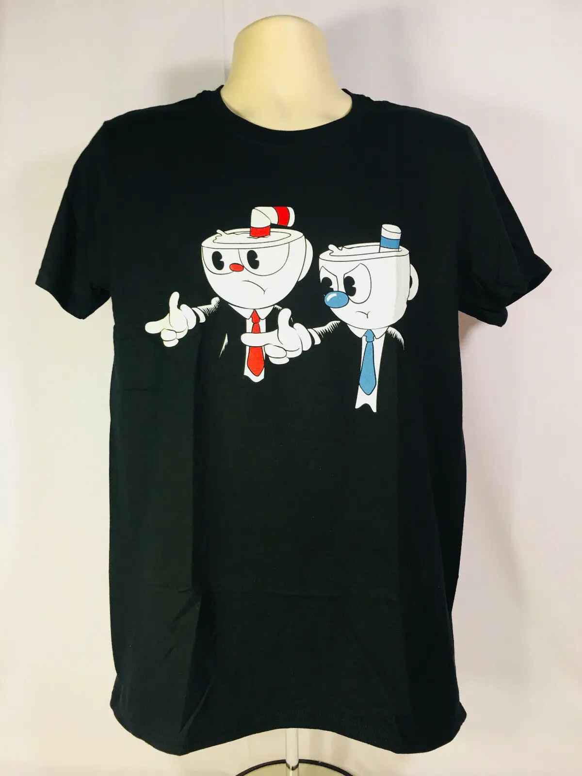 Новинка 2019 футболка для игр с персонажами из игры CUPHEAD and MUGMAN Rare Xbox (XL) уличная