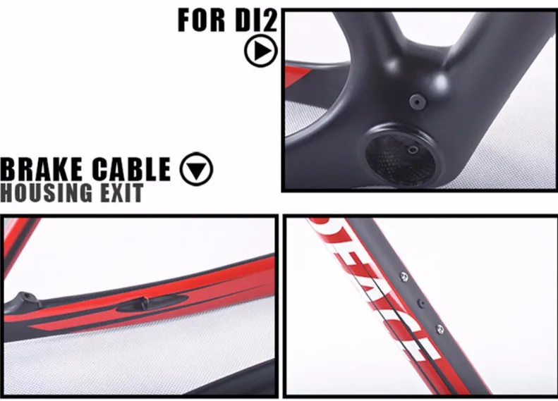 Cheap 2017 Tideace T800 carbon mtb frame 27.5er/29er mtb carbon frame 29 carbon mountain bike frame 142*12 or 135*9mm bicycle fram 11