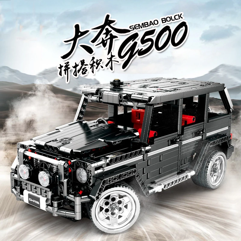 

Technic Series RC Car 20100 MOC SUV G500 AWD Wagon Car Sets Building Blocks Toys For Children Kids