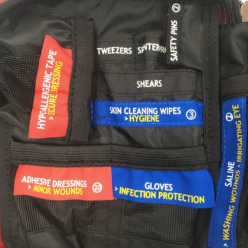 Bolsa vacía para Kit de primeros auxilios al aire libre salvaje supervivencia bolsa médica sin contenido Kit de primeros auxilios Camping Kits de emergencia bolsas