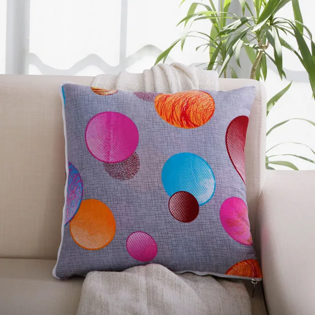 Kissen Decke 2 in 1 Dekokissen Für Büro Sofa Reise Mini Storage Dünne