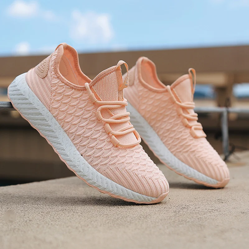 Running Shoes for Man&women Breathable Mesh Lightweight Four Season Outdoor Sports Shoes Fashion Comfortable Zapatos Deportivos