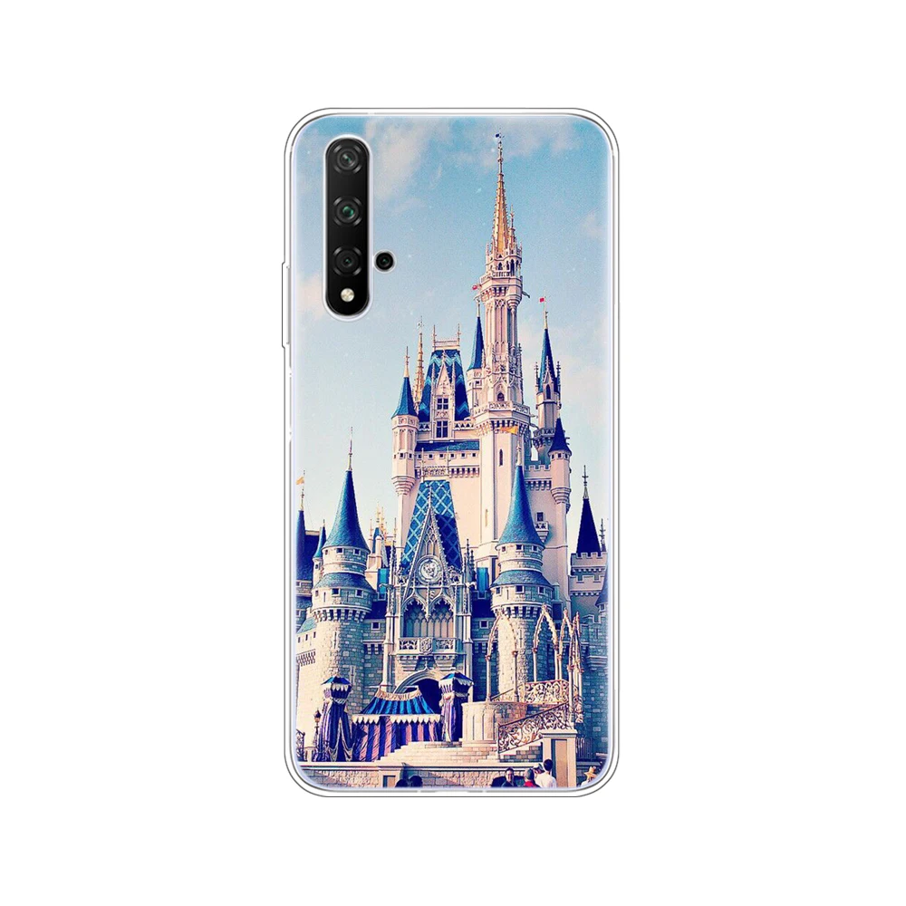 Case On Honor 20 Case Silicon Back Cover Phone Case For Huawei Honor 20 Pro Lite Honor20 YAL-L21 YAL-L41 Luxury Cartoon - Цвет: 11085