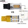 iJDM Car 7440 LED No Hyper Flash Amber Yellow 48-SMD 3030 LED T20 W21W 1156 7507 BAU15S LED Bulbs For Turn Signal Lights,Canbus ► Photo 3/6