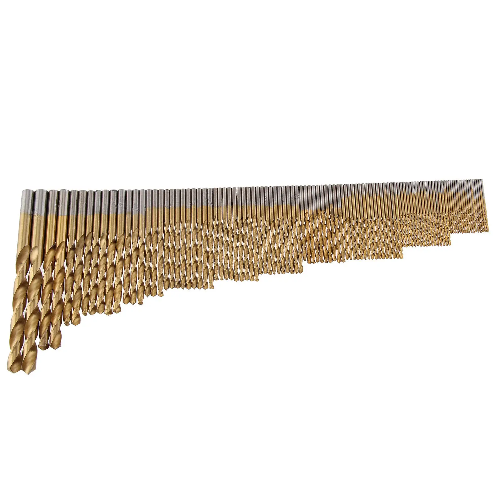 105pc Drill Bits Set for Stainless Steel Metal HSS-Co Cobalt Bit Titanium