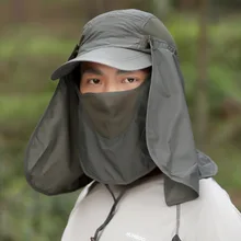 Унисекс сетчатая Москитная Защита мужская шляпа-Панама с широкими изогнутыми полями Рыбацкая шапка маска для лица Кемпинг солнечные шляпы женские шейные колпачки закрылков B2