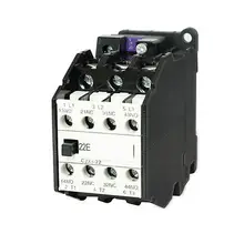 CJX1-22 контактор переменного тока 24 В 50 Гц катушки 22A 3 фазы 3-полюсный 2NO+ 2NC