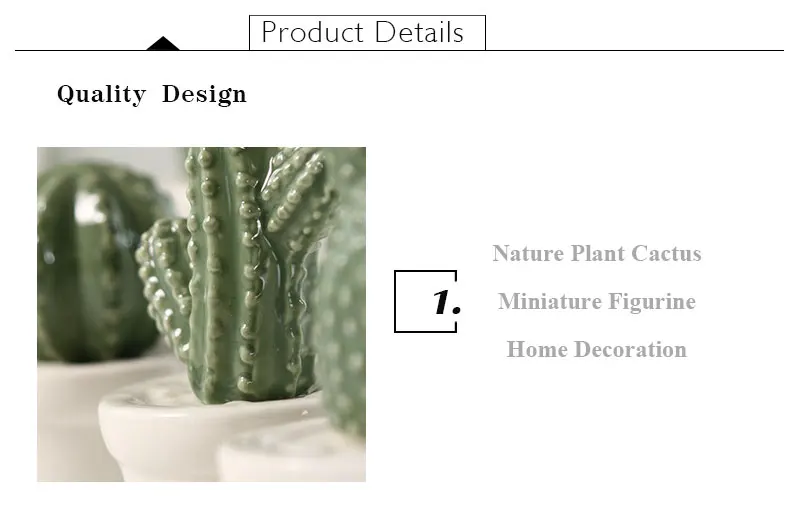 Природное зеленое растение, модель кактуса, керамические фигурки, миниатюры, креативность, ручная работа, рабочий стол, ремесло, украшение дома, аксессуары, ремесло