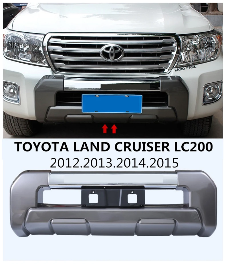 Car Front BUMPER GUARD For TOYOTA LAND CRUISER LC200 2012 2013 2014