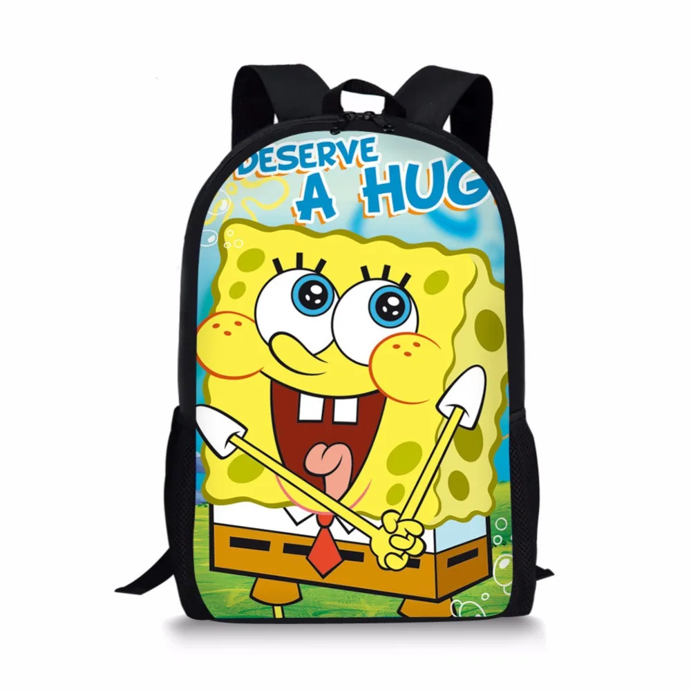 spongebob school bag