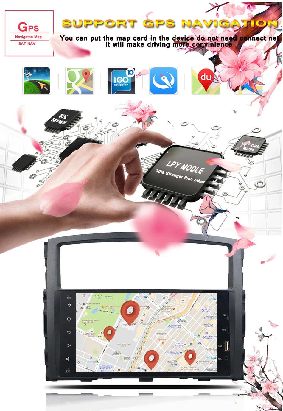 Clearance Octa 8 Core Android 9.0 For MITSUBISHI PAJERO V97 V93 2006-2015 Car DVD Player GPS Navi support 4G DAB+ TPMS 64G ROM 4G RAM 6