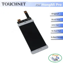 5 шт./лот Multi-Touch HD Экран ЖК-дисплей с планшета Сенсорный экран сборки для Hongmi/Красный Ми/Xiaomi Pro смартфон