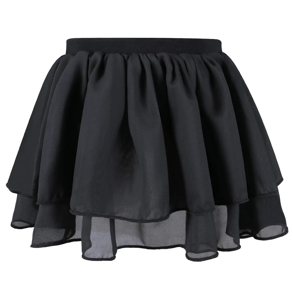 ᓂChiffon Dancing Half Skirt ⊹ for for 314Y Children Girls ᗕ /Kid /Kid Girl Ballet Ruffle Good