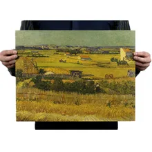 150g Super Dicken Vintage Ölgemälde Jeans Papier Wall Poster Pub Haus Schlafzimmer malerei Dekoration 36X47 CM kein Rahmen