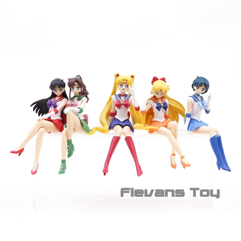 

Pretty Guardian Sailor Moon Break Time Figure Tsukino Usagi / Sailor Jupiter / Venus / Mars / Mercury