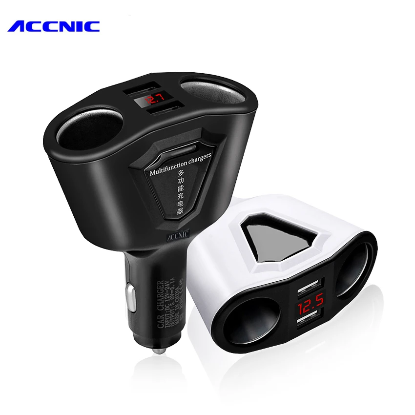 power 24v adapter Charger 3.1A Cigarette 24V Adapter Power Dual Socket Universal Splitter USB Lighter Car Car 12V