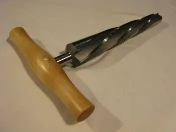 

Upright bass make tool, Screw style BASS end pin reamer
