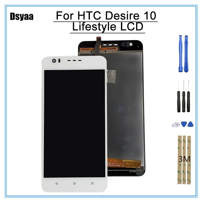 Для HTC Desire 10 Lifestyle LCD без рамки экран дисплей с сенсорным дигитайзером в сборе для