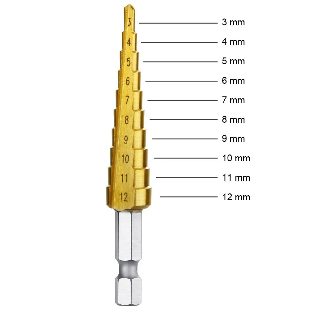 drill bits sizes