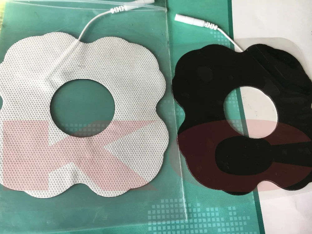 medical non woven adhensive electrode pad shock breast patch conductive