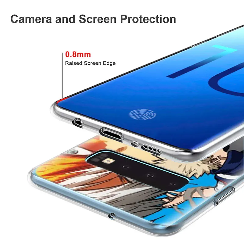 My Hero Academia Anime Silicone TPU Phone Case For Samsung Galaxy 